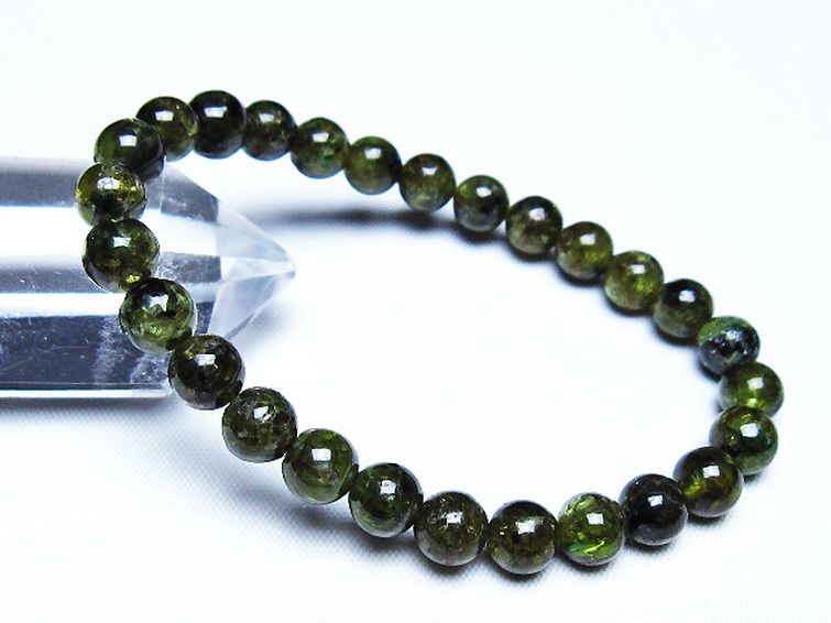 ペリドット ブレスレット 7mm [T284-2698] 1枚目