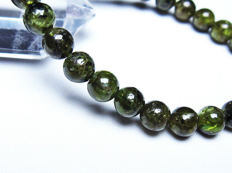 ペリドット ブレスレット 7mm [T284-2698] 3枚目