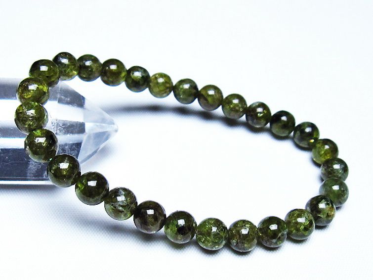 ペリドット ブレスレット 7mm [t284-2699] 1枚目