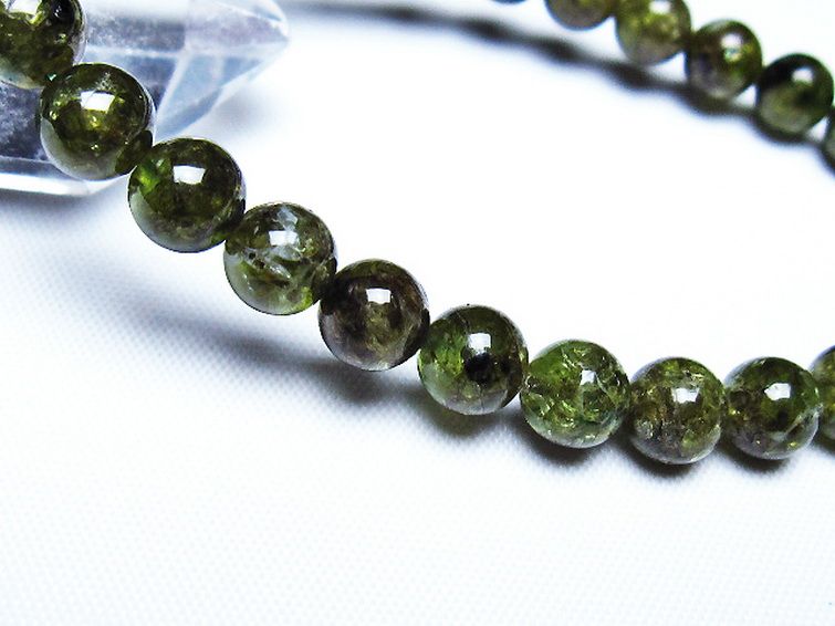 ペリドット ブレスレット 7mm [t284-2699] 3枚目