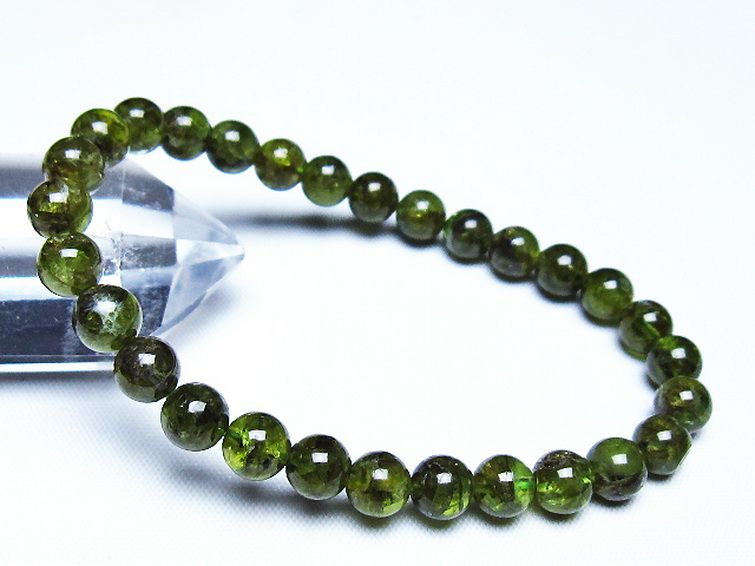 ペリドット ブレスレット 7mm [t284-2704] 1枚目