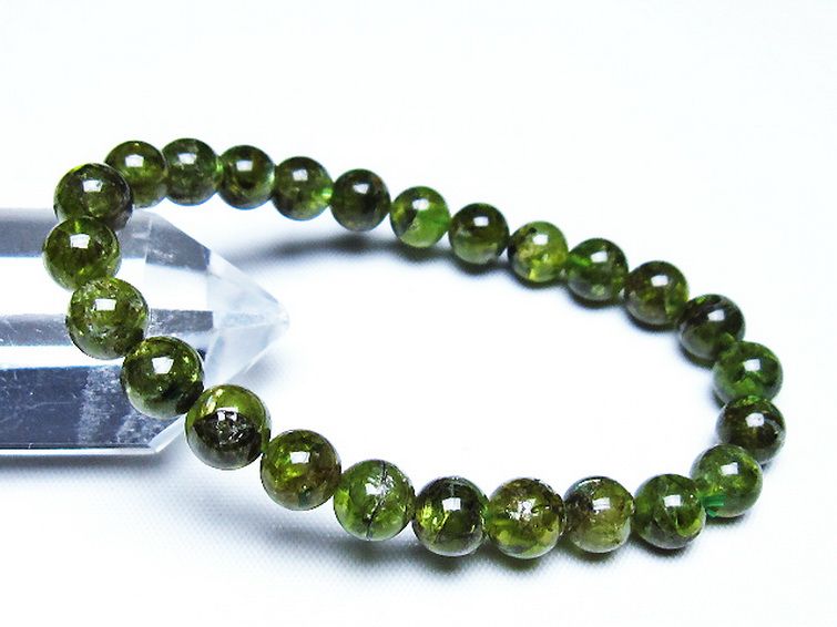 ペリドット ブレスレット 7mm [T284-2716] 1枚目