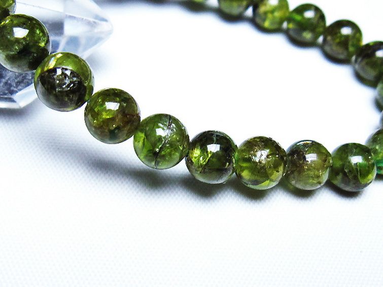 ペリドット ブレスレット 7mm [T284-2716] 3枚目