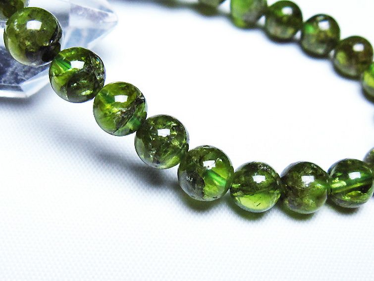 ペリドット ブレスレット 7mm [T284-2729] 3枚目