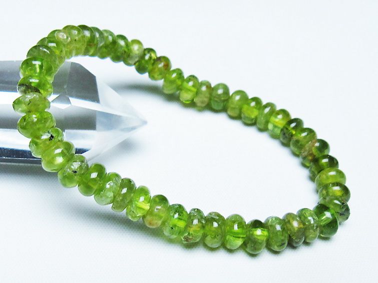 ペリドット ブレスレット 7mm [t284-2770] 1枚目