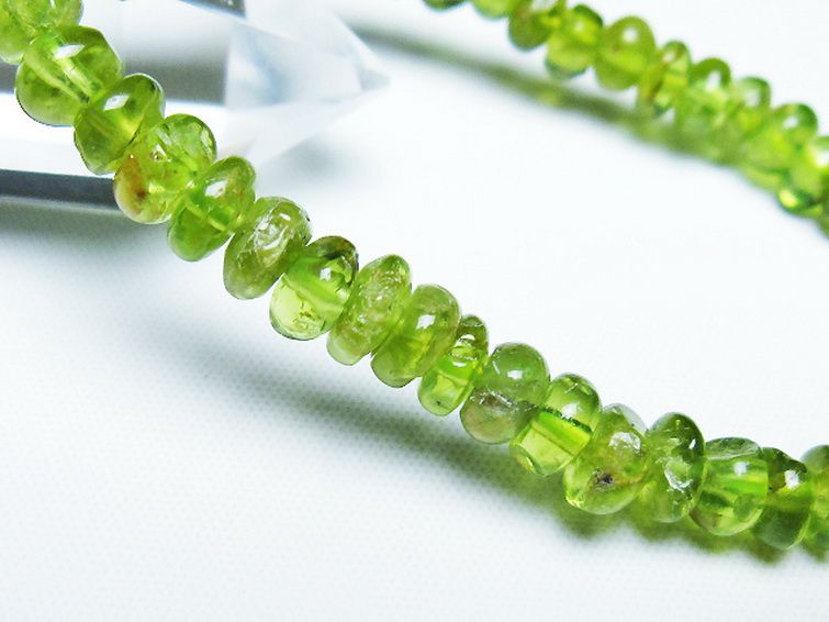 ペリドット ブレスレット 6mm [t284-2812] 3枚目