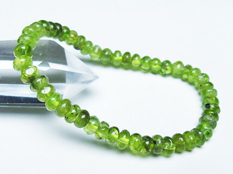 ペリドット ブレスレット 6mm [T284-2817] 1枚目
