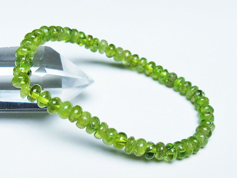 ペリドット ブレスレット 6mm [T284-2820] 1枚目