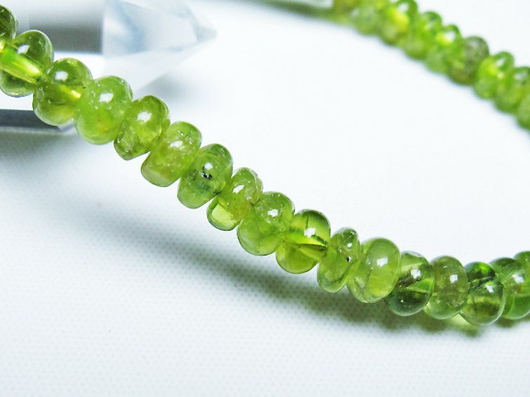 ペリドット ブレスレット 6mm [T284-2820] 3枚目