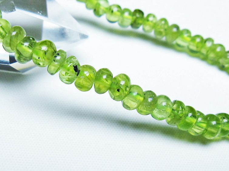 ペリドット ブレスレット 6mm [T284-2824] 3枚目