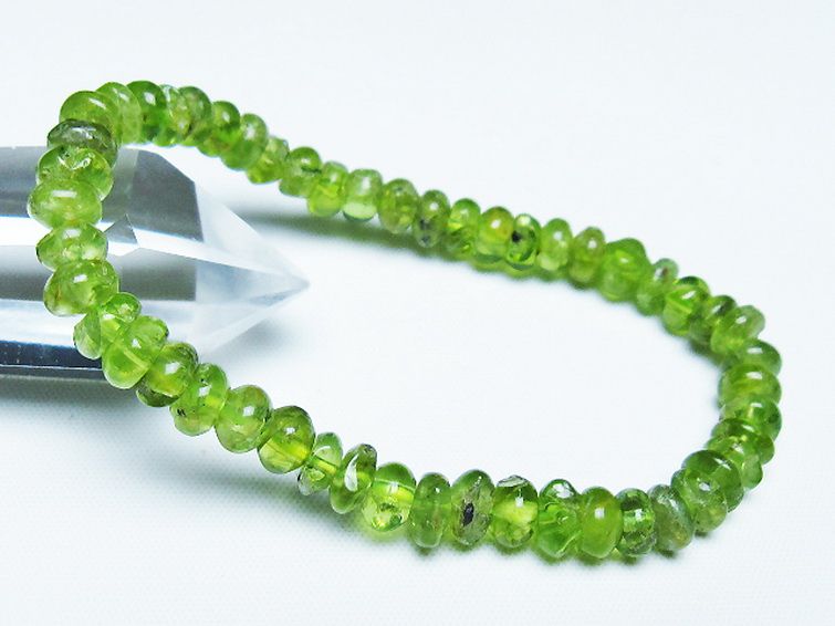 ペリドット ブレスレット 6mm [t284-2828] 1枚目