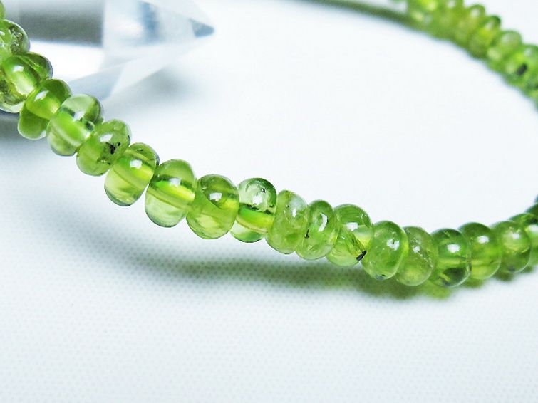 ペリドット ブレスレット 5mm [T284-2833] 3枚目