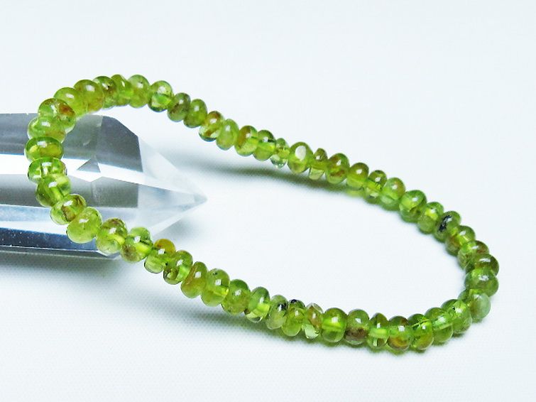 ペリドット ブレスレット 5mm [t284-2843] 1枚目