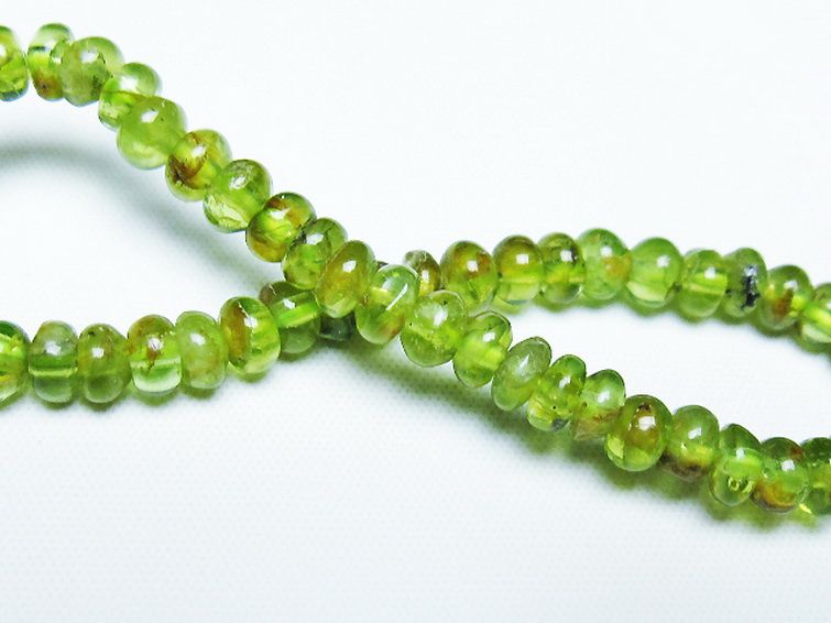 ペリドット ブレスレット 5mm [t284-2843] 2枚目