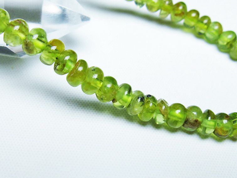 ペリドット ブレスレット 5mm [t284-2843] 3枚目