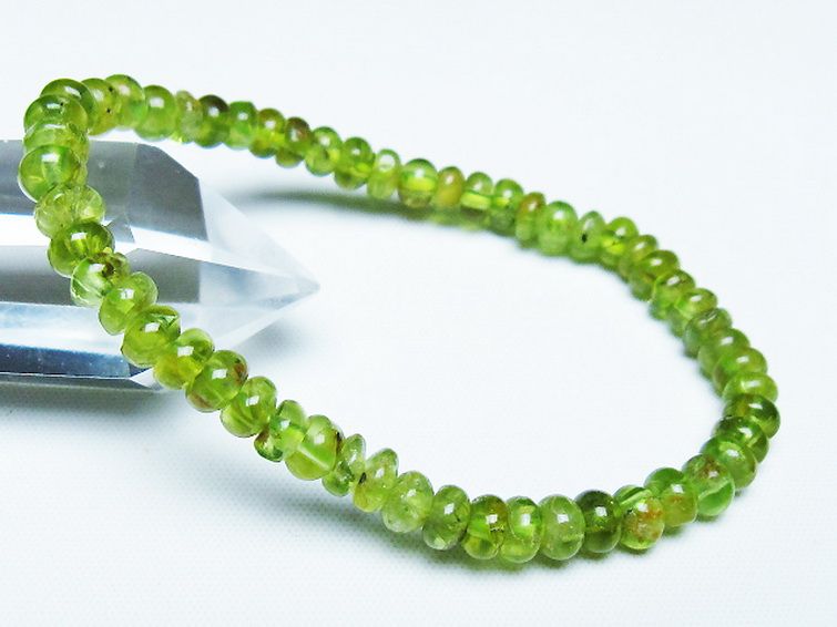 ペリドット ブレスレット 6mm [t284-2846] 1枚目