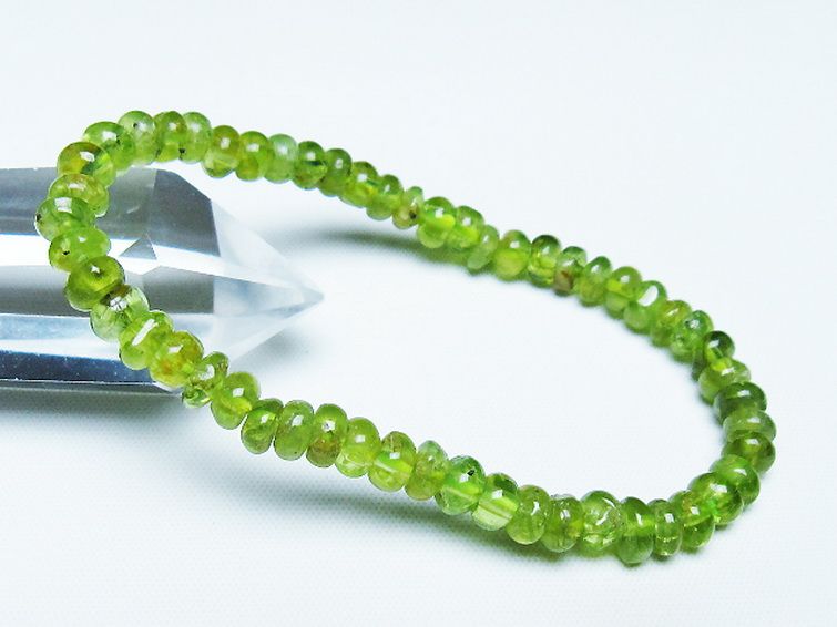 ペリドット ブレスレット 6mm [T284-2847] 1枚目