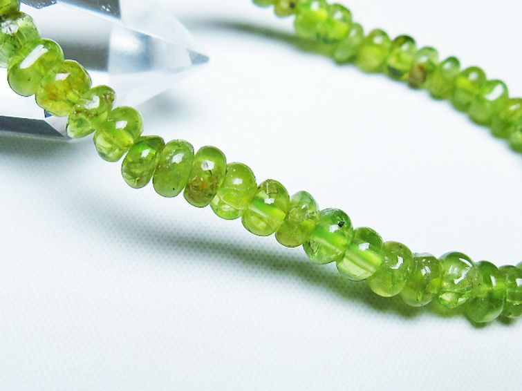 ペリドット ブレスレット 6mm [T284-2847] 3枚目