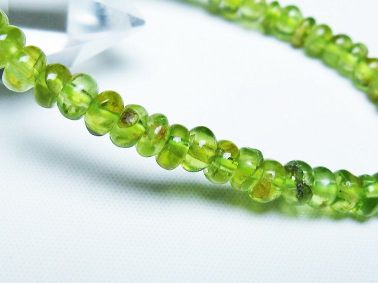 ペリドット ブレスレット 6mm [T284-2884] 3枚目