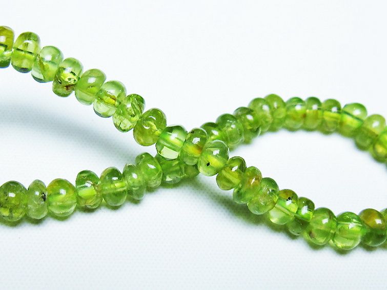 ペリドット ブレスレット 5mm [t284-2891] 2枚目