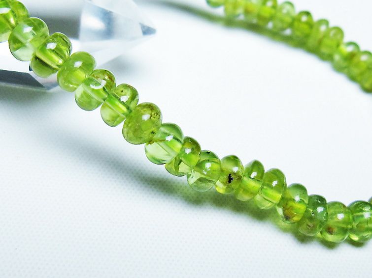 ペリドット ブレスレット 5mm [t284-2891] 3枚目