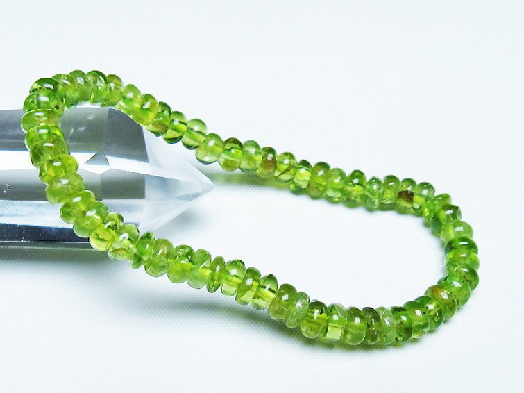 ペリドット ブレスレット 6mm [t284-2895] 1枚目