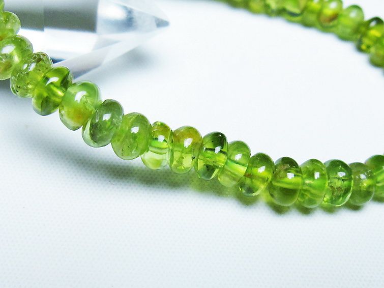 ペリドット ブレスレット 6mm [T284-2898] 3枚目