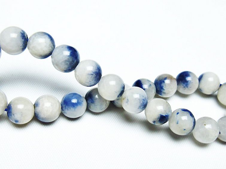 デュモルチェライトインクォーツ ブレスレット 8mm [t286-4309] 2枚目