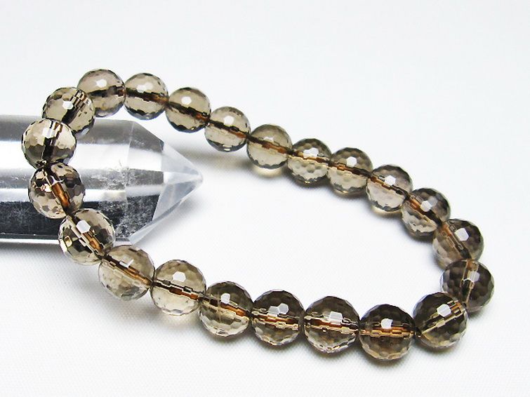 ライトニング水晶 ブレスレット 9mm [t287-2223] 1枚目