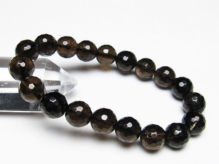 ライトニング水晶 ブレスレット 10mm [t287-2309] 1枚目