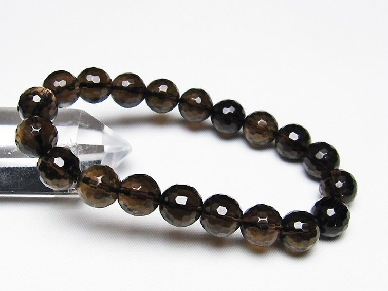 ライトニング水晶 ブレスレット 10mm [t287-2313] 1枚目