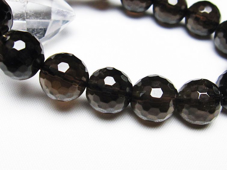 ライトニング水晶 ブレスレット 12mm [t287-2327] 3枚目