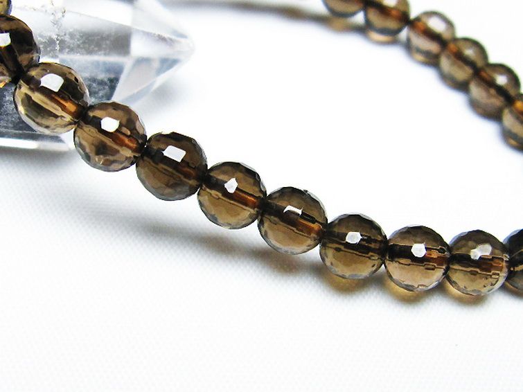 ライトニング水晶 ブレスレット 7mm [T287-2493] 3枚目