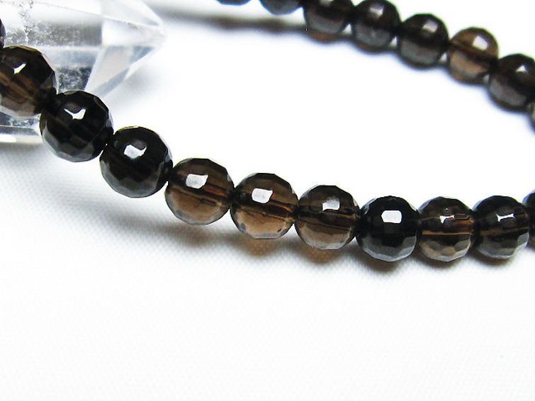 ライトニング水晶 ブレスレット 7mm [T287-2509] 3枚目