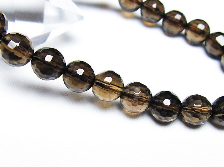 ライトニング水晶 ブレスレット 7mm [T287-2627] 3枚目