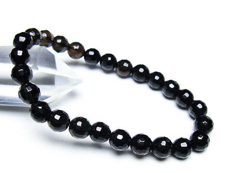 ライトニング水晶 ブレスレット 7mm [T287-2630] 1枚目