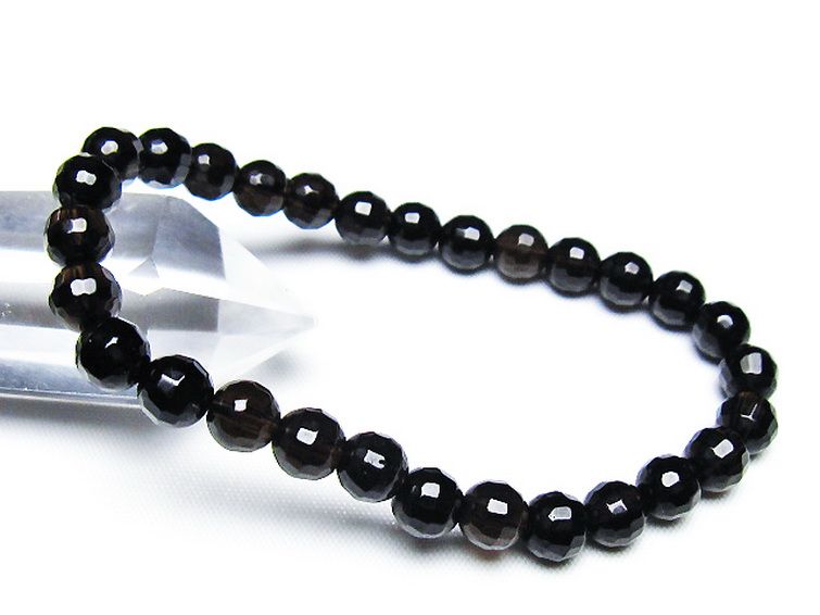 ライトニング水晶 ブレスレット 7mm [T287-2643] 1枚目