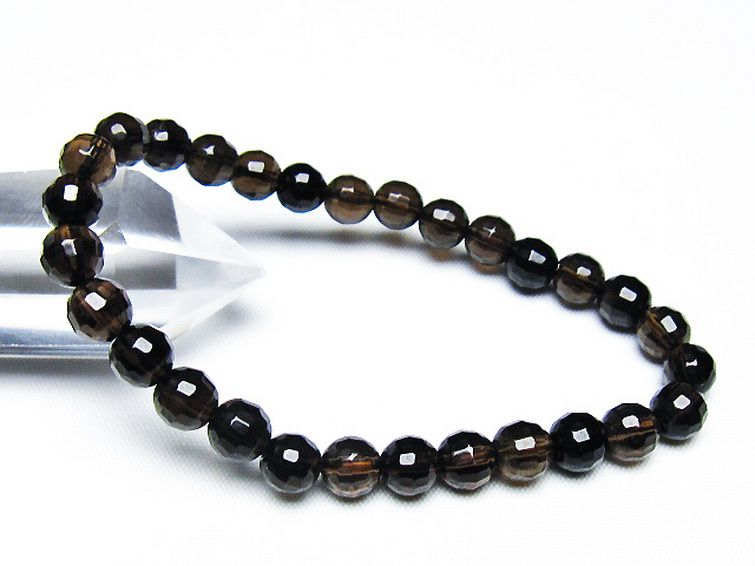 ライトニング水晶 ブレスレット 7mm [T287-2647] 1枚目