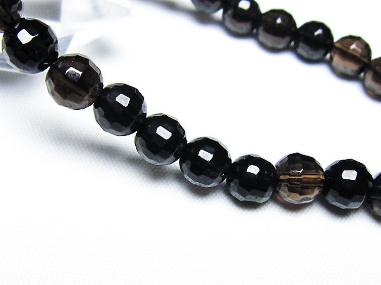 ライトニング水晶 ブレスレット 7mm [T287-2651] 3枚目