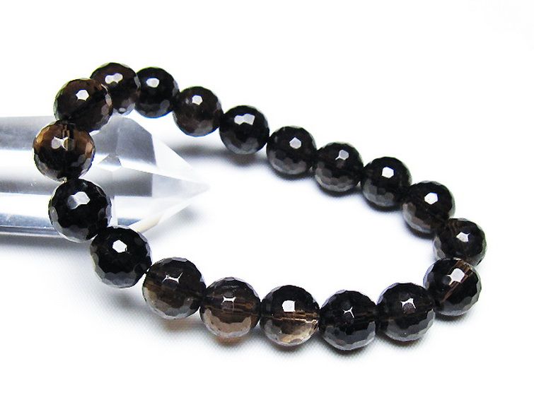 ライトニング水晶 ブレスレット 10mm [t287-2654] 1枚目