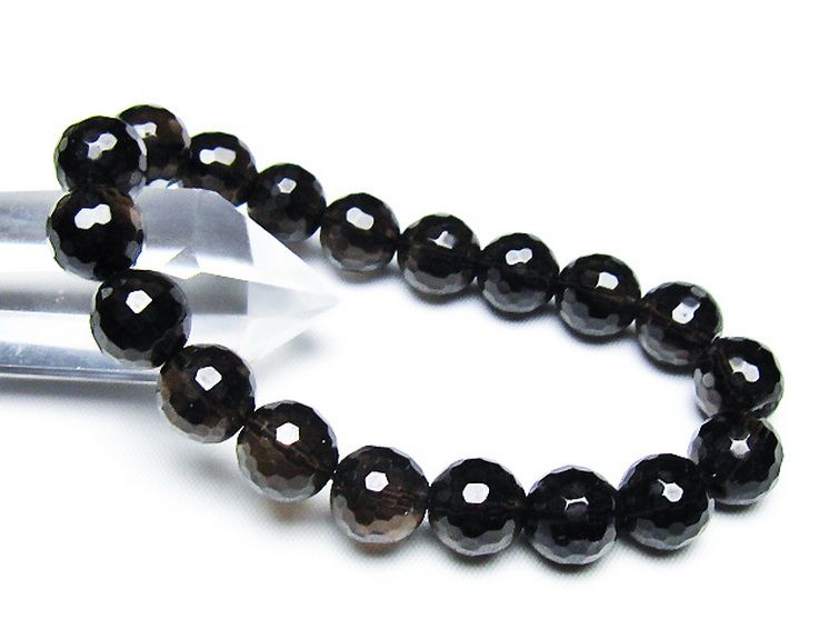 ライトニング水晶 ブレスレット 10mm [T287-2656] 1枚目