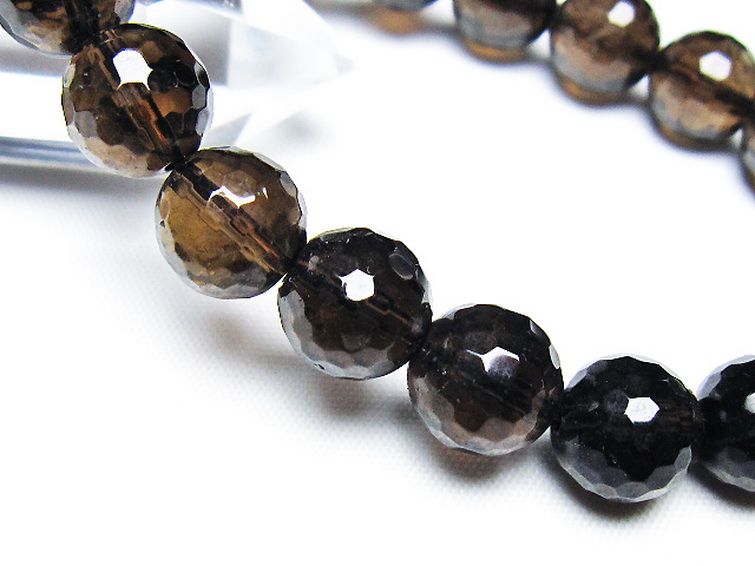 ライトニング水晶 ブレスレット 10mm [T287-2663] 3枚目