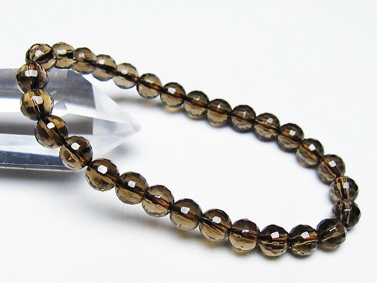 ライトニング水晶 ブレスレット 7mm [t287-2691] 1枚目