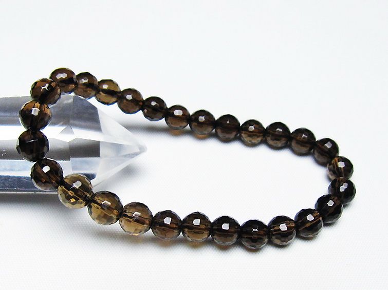 ライトニング水晶 ブレスレット 7mm [t287-2730] 1枚目