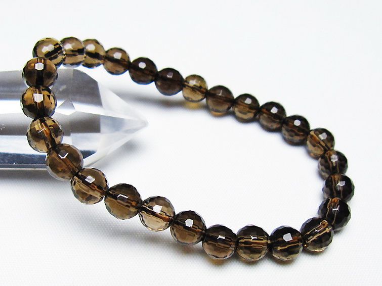 ライトニング水晶 ブレスレット 7mm [t287-2732] 1枚目