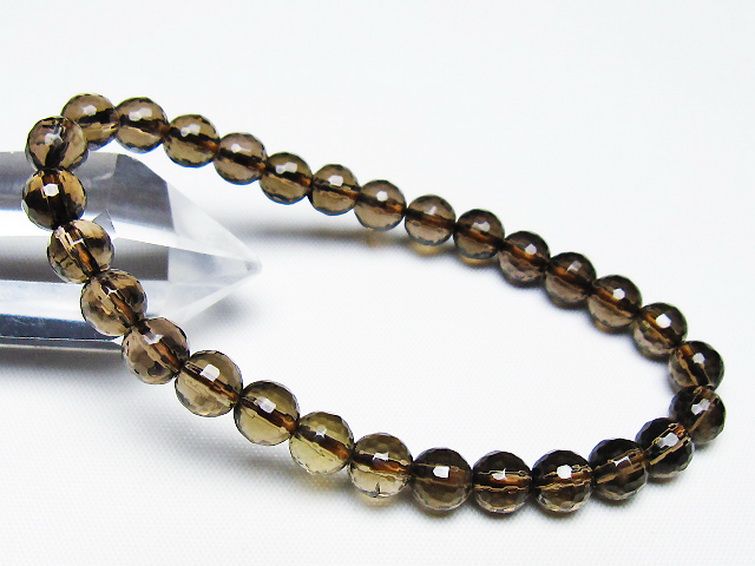 ライトニング水晶 ブレスレット 7mm [t287-2741] 1枚目