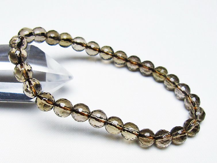 ライトニング水晶 ブレスレット 7mm [t287-2745] 1枚目