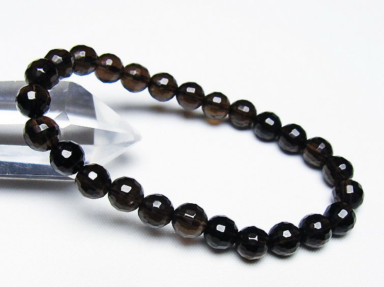 ライトニング水晶 ブレスレット 7mm [T287-2760] 1枚目