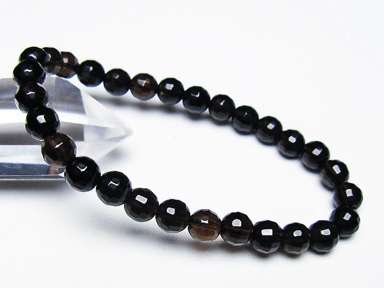 ライトニング水晶 ブレスレット 7mm [t287-2768] 1枚目