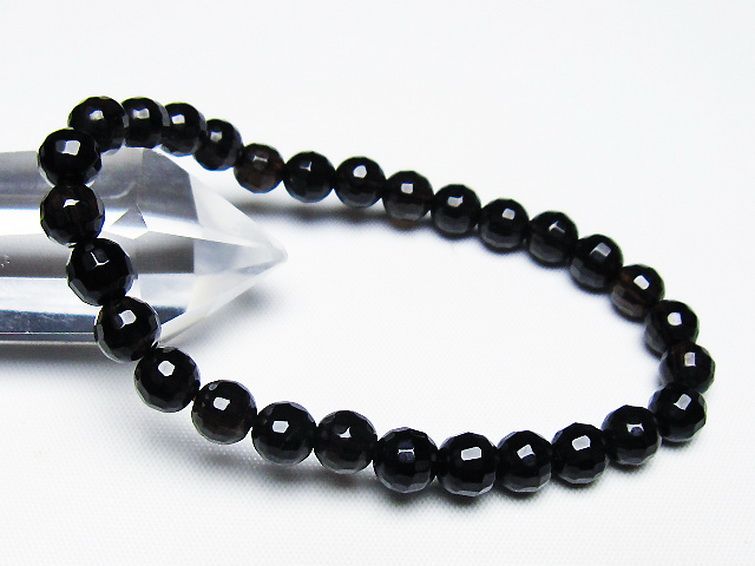 ライトニング水晶 ブレスレット 7mm [T287-2771] 1枚目